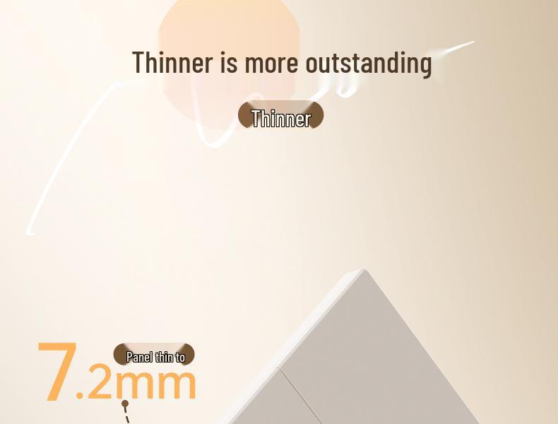 Chint 16A One-Gang 5-Hole Air Conditioner Wall Socket, Cream, Type 86, Phantom Silver Grey