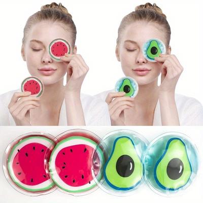 Gel Ice Pack Reusable Cooling Eye Pads And Under Eye Patches Eye Hot Cold Treatment Pack For Redness Pain Relief and Eye Relax