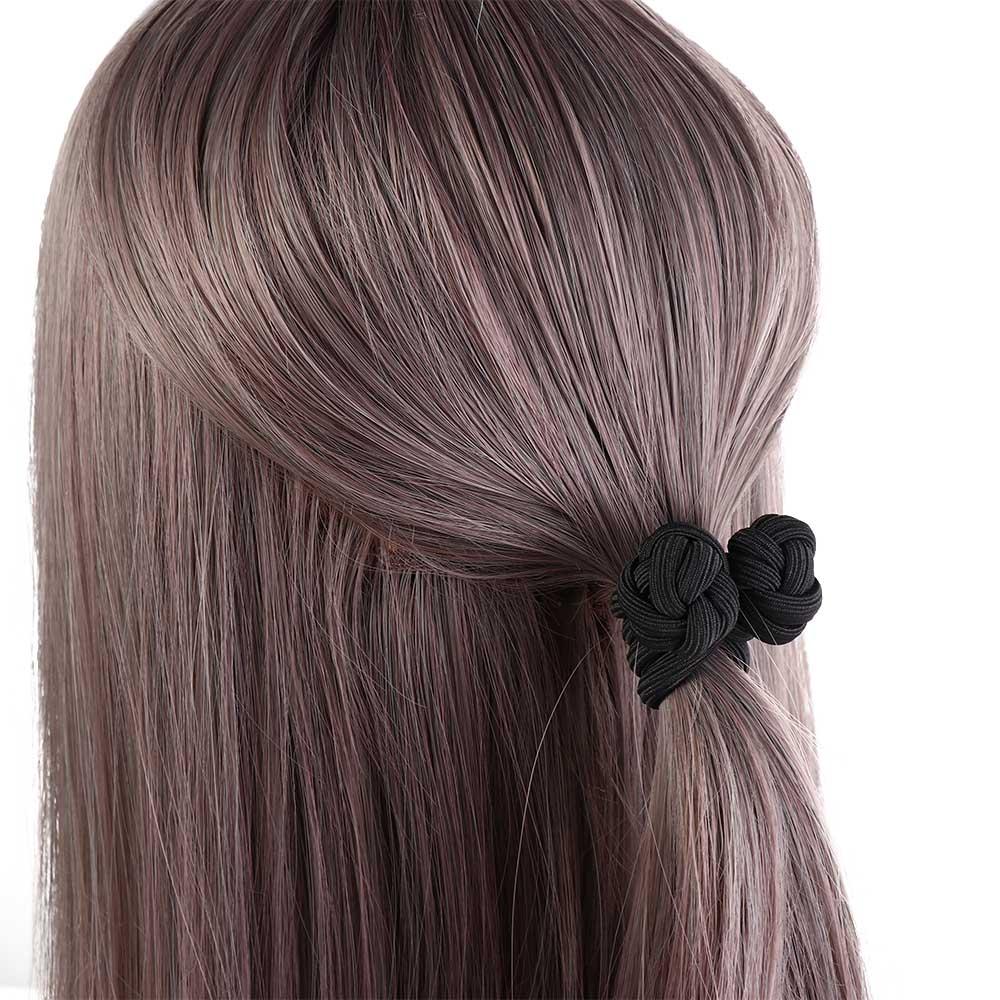 Rubber Chinese Knot Hair Rope Elastic Korean Rubber Band Retro Elastic Hair Ring  Party