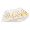 Party Supplies Set Disposable Gold Point Paper Dish Meal Napkin Paper Cup Party Disposable Paper Plates Cups Napkins