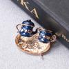Cute Cartoon Alloy Oil Dripping Teacup Brooch, Simple And Fashionable Versatile Clothing With Accessories Pin