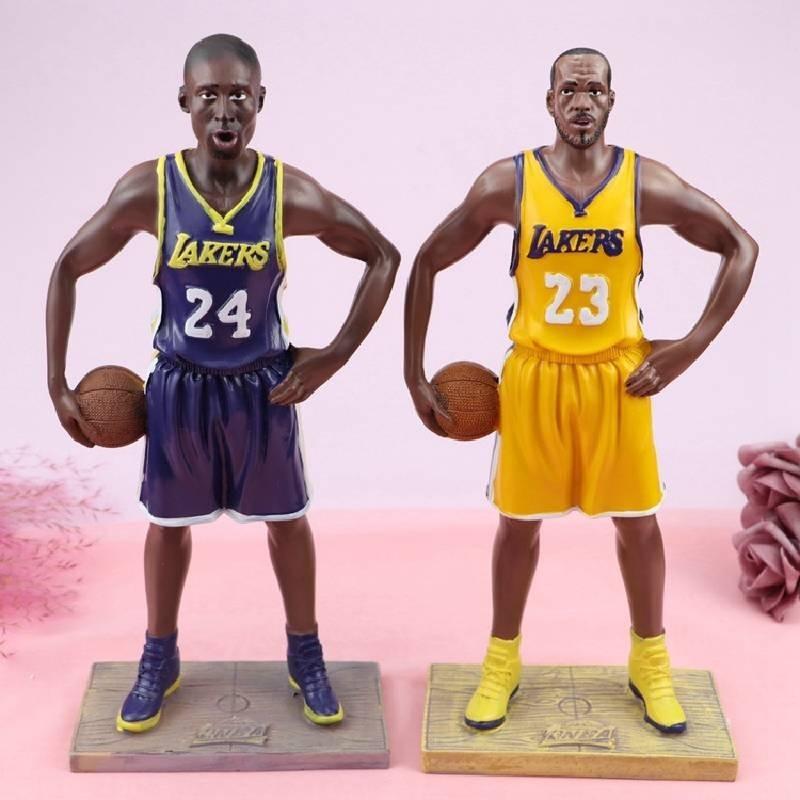 Basketball Star Lebron James Curry Harden Irving Figurine Resin Collectible Model