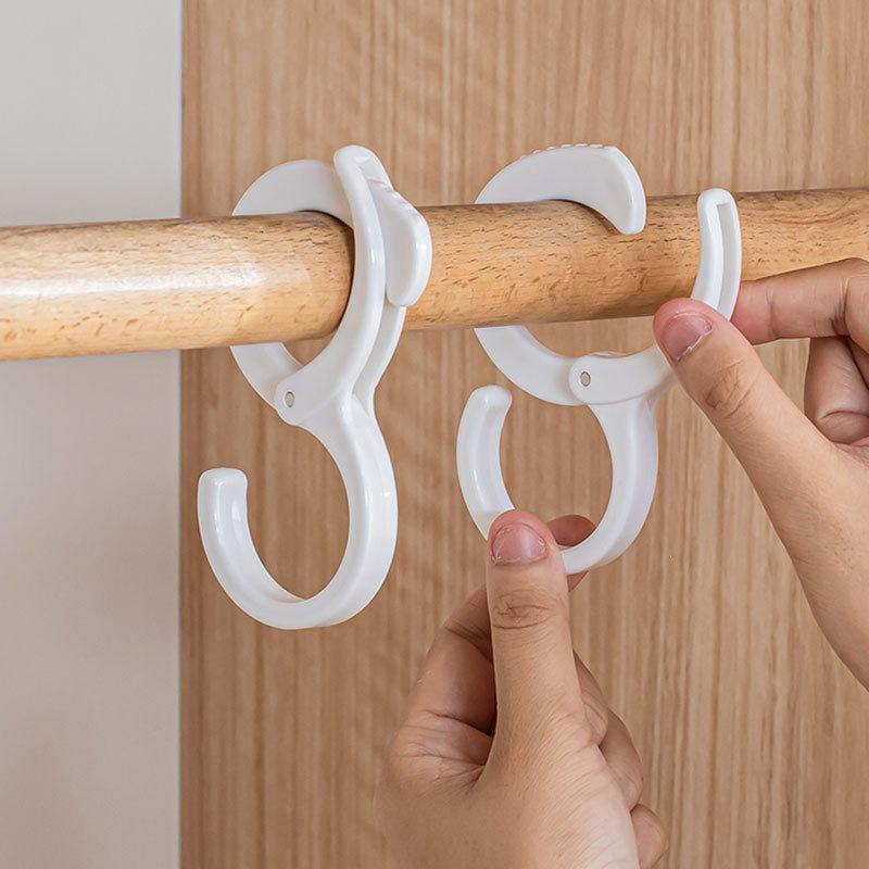 Multi-Functional S-Shaped Buckle Hook for Kitchen, Bathroom, & Toilet - No-Drill Hanging Clip