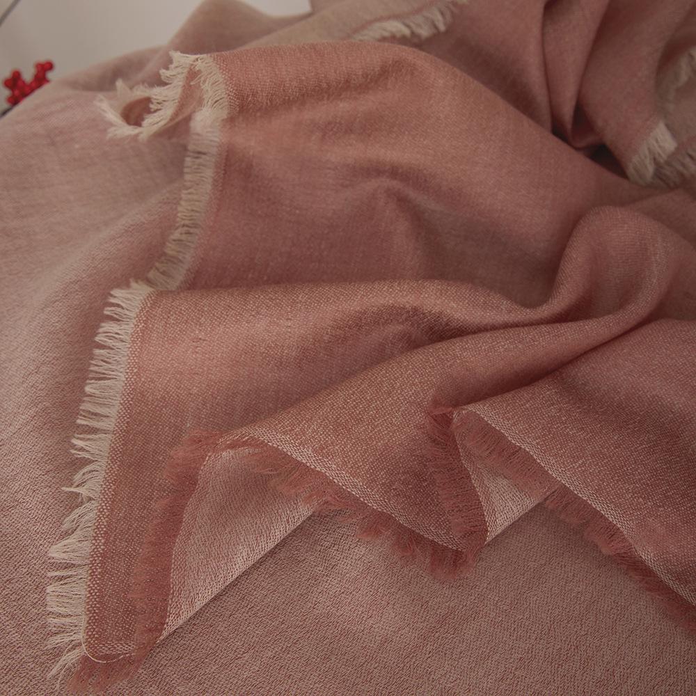 2025 Women's Water-Soluble Wool Satin Double-Sided Winter Scarf & Snood