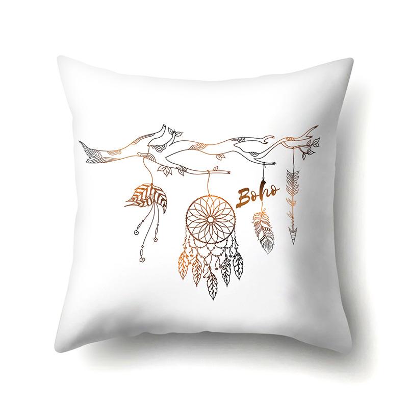 Dreamcatcher Boho Polyester Pillowcase Car Decoration Home Print Bedside Sofa Pillowcase