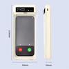 Portable Phone Lock Box with Timer 24 Hours LCD Display Phone Locker Storage Box Self-Control Transparent Lid Phone Box