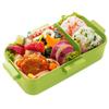 Skater Bento Single Made in for with Locking for Dishwasher and Microwave by Yoh Box, 530ml, Tier, Japan, Women, 4-Point Leak-Resistant Storage, Safe,