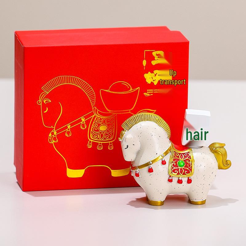 Year of the Horse Zodiac Gift Set: Contemporary Horse Ornament Souvenir