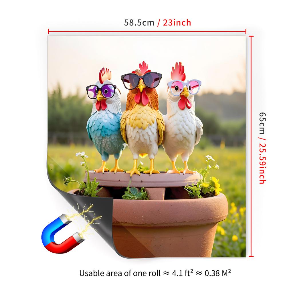 65X58.5Cm Household Dishwasher Magnetic Sticker Kitchen Home Refrigerator Magnetic Sticker