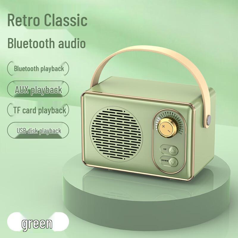 Vezir Retro Portable Bluetooth Speaker