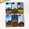 Farms Vehicles Tractors Silicone Phone Cover for Motorola Moto G86 G57 E14 E15 G14 G34 G35 G84 G24 A54 G15 Power E22 Soft Case