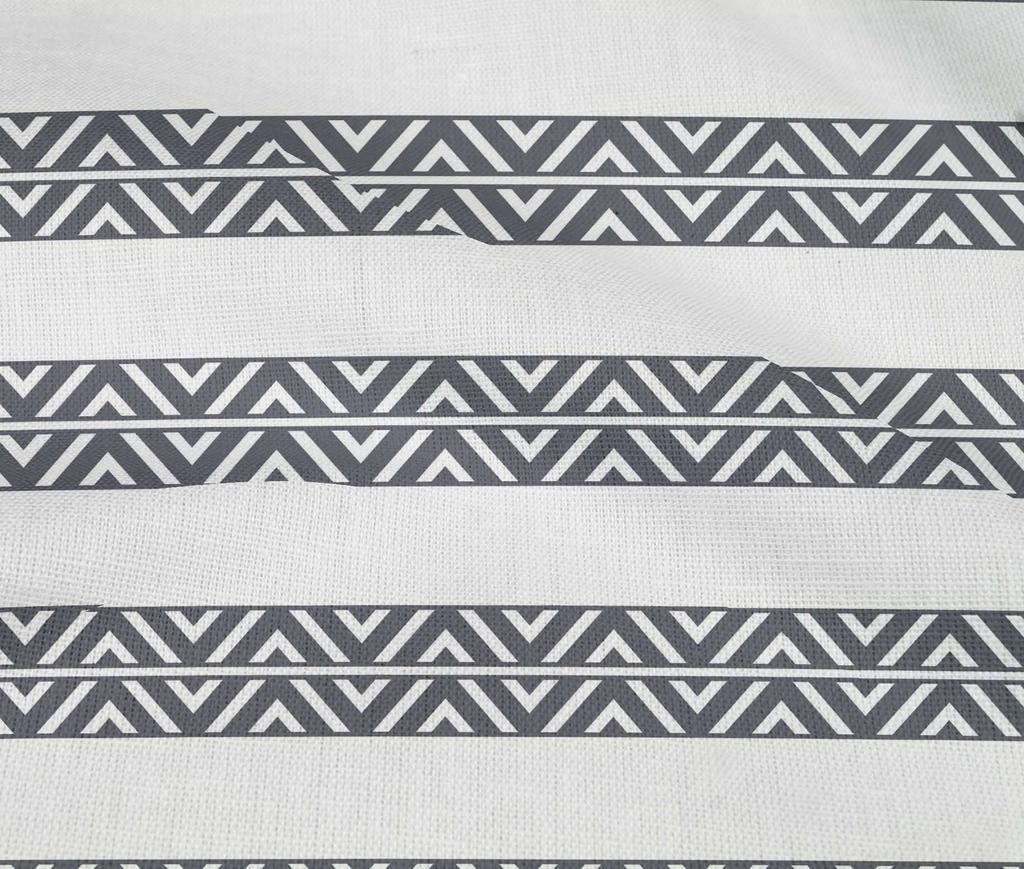 oneOone Cotton Flex Gray Fabric Stripe & Chevron Geometric Craft Projects Decor Fabric Printed By The Yard 40 Inch