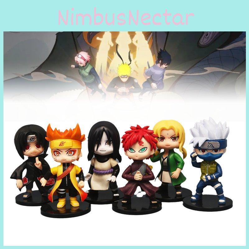 Exquisite Naruto Anime Pvc Figures Complete Set With Iconic Characters For Collecting Or Cake