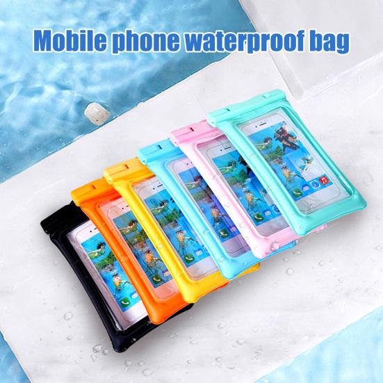 Wasserdichte Handy-Tasche Unterwasser Handy-Trockenbeutel Hülle Lanyard Wasserdicht Strand Schwimmen Kajakfahren Bootfahren Klarer Handy-Halter Schutzhülle