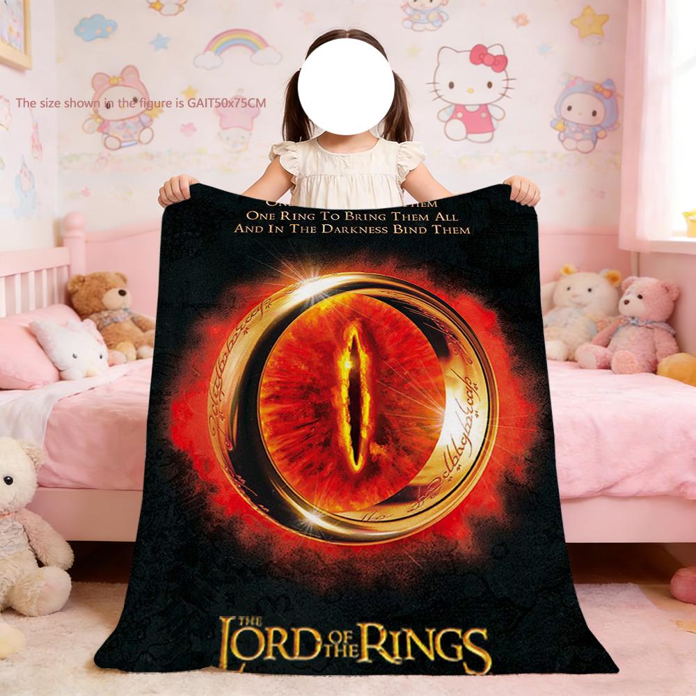 

Lord Movie R-Rings Blanket For Soft Throw Blanket for Picnic Bed Sofa Home Bedroom Cozy Warm Comfortable 75x90cm
