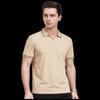 Luotz Men's Breathable Cool-Touch Short-Sleeve Polo Shirt