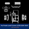 TPU Interior Protective Film for Prado Land Cruiser LC250 2024-2025 Transparent Anti-Scratch Self-Healing Sticker