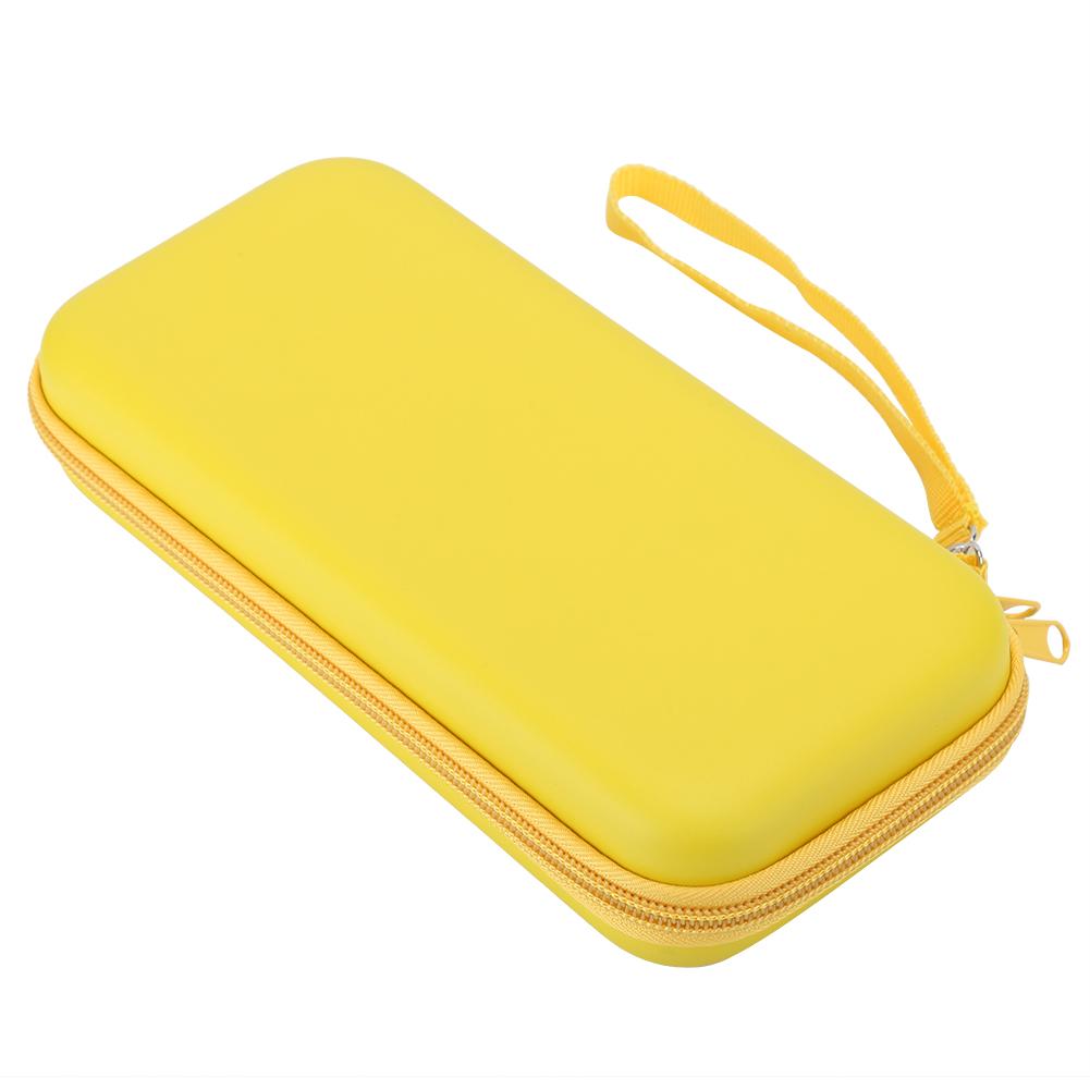 Bolsa de Almacenamiento Portátil Mini Estuche Protector EVA para Consola de Juegos Nintendo Switch LiteAmarillo