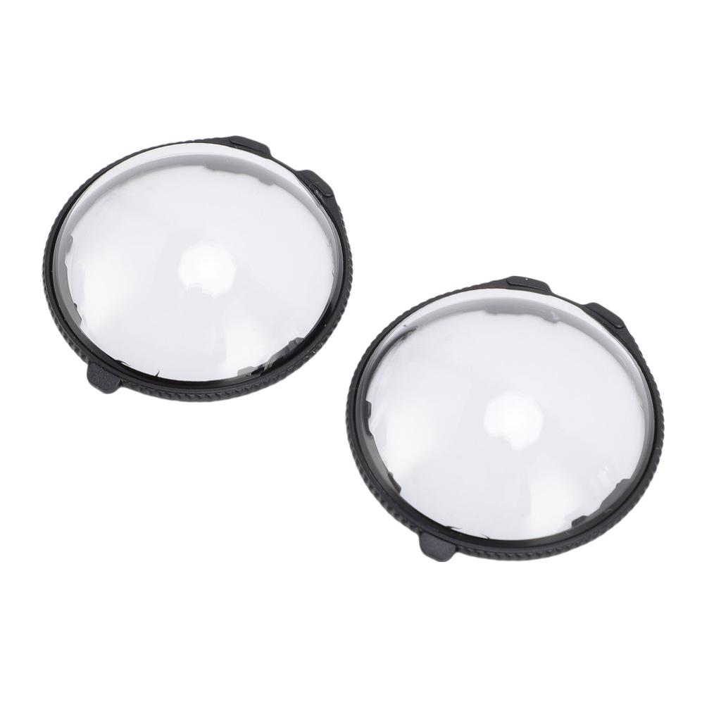 2 Pcs Lens Guard Suitable for Insta360 X5 Action Camera 9H Hardness High Transparency Panoramic Lens Protector
