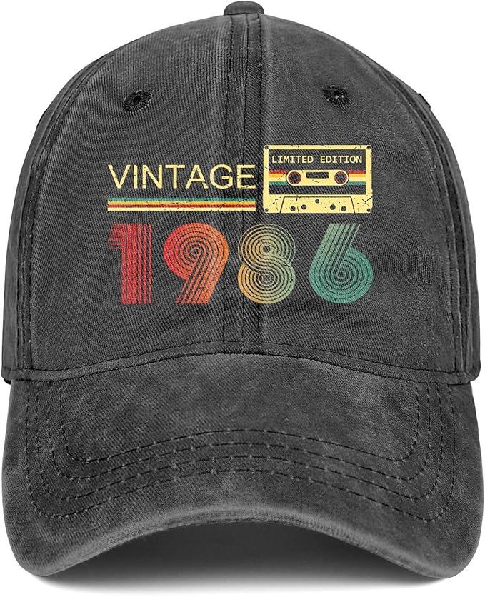Washed old baseball cap cap