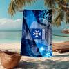 1PC Aj Auxerre Football Club Beach Towel - Soft,  Absorbent Microfiber, Lightweight, Ideal for The Beach, Parties, Travel, Camping Fan Gifts