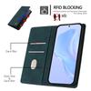 Wallet Case for X6d - Leather/PU, Dark Green