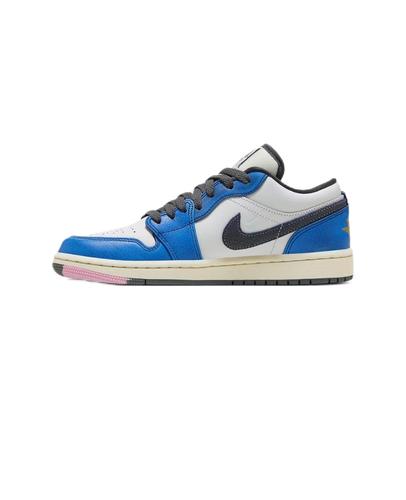 Nike Air 1 Low Unisex Basketball Shoes Blue White Women's FV8439-104