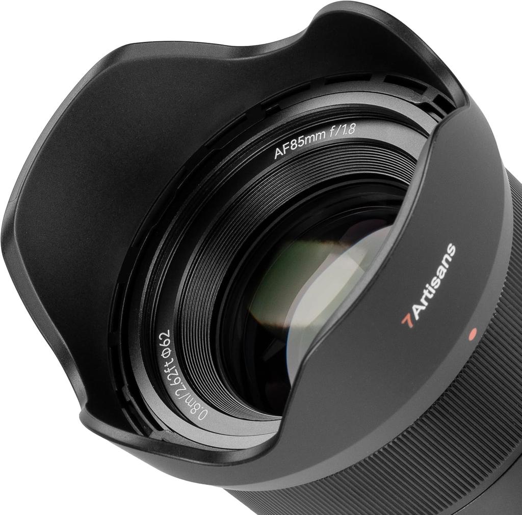7artisans 85mm AF Medium Large Aperture F1.8 Z-Mount Lens, Full-Frame, Telephoto, Autofocus, (2-Year Warranty)