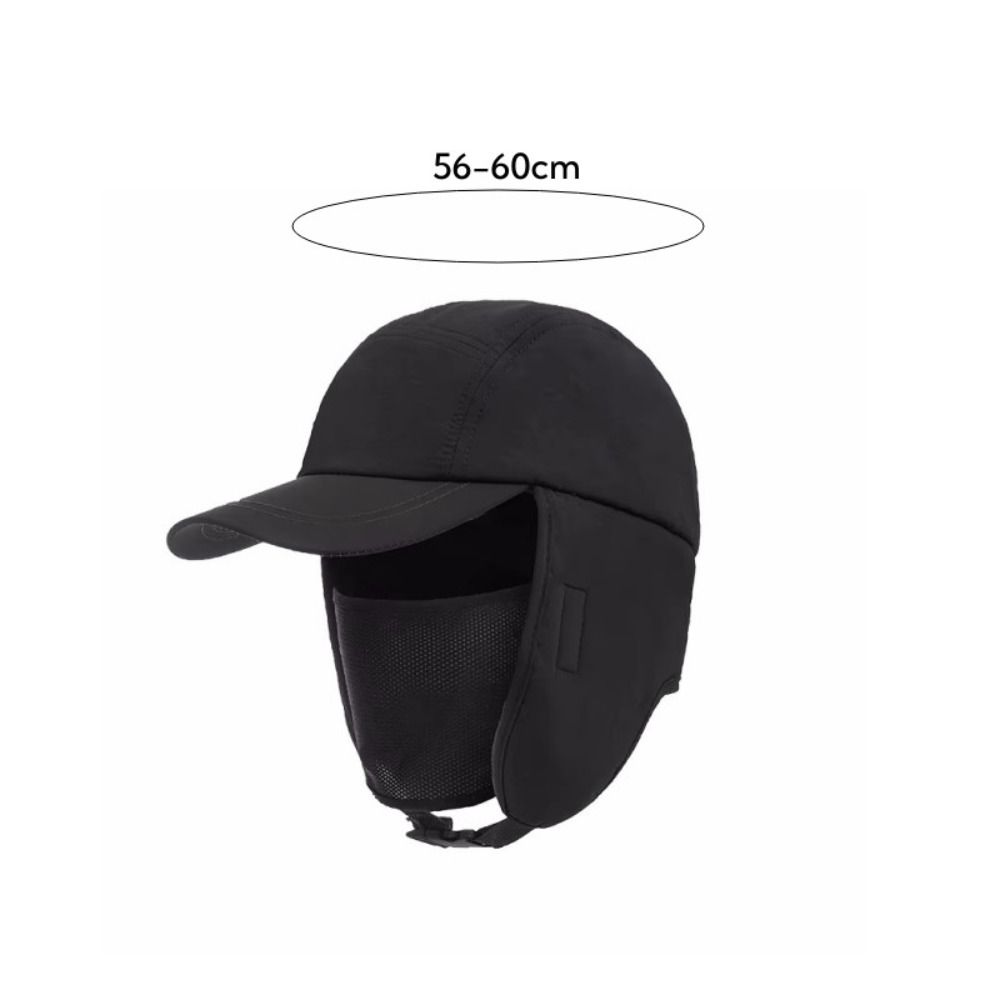 Quality Ear Protection Duck Tongue Cap Thickened Rocker Fleece Earflap Caps Keep Warm Windproof Hat Men