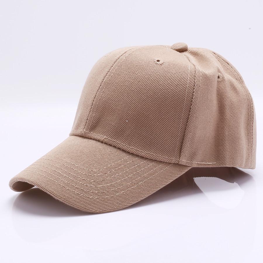 Unisex Quick-Drying Solid Color Baseball Cap - Sun Protection for Outdoor Sports