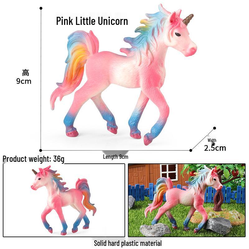 European Mythology Pegasus & Unicorn Children's Toy Figurine Set