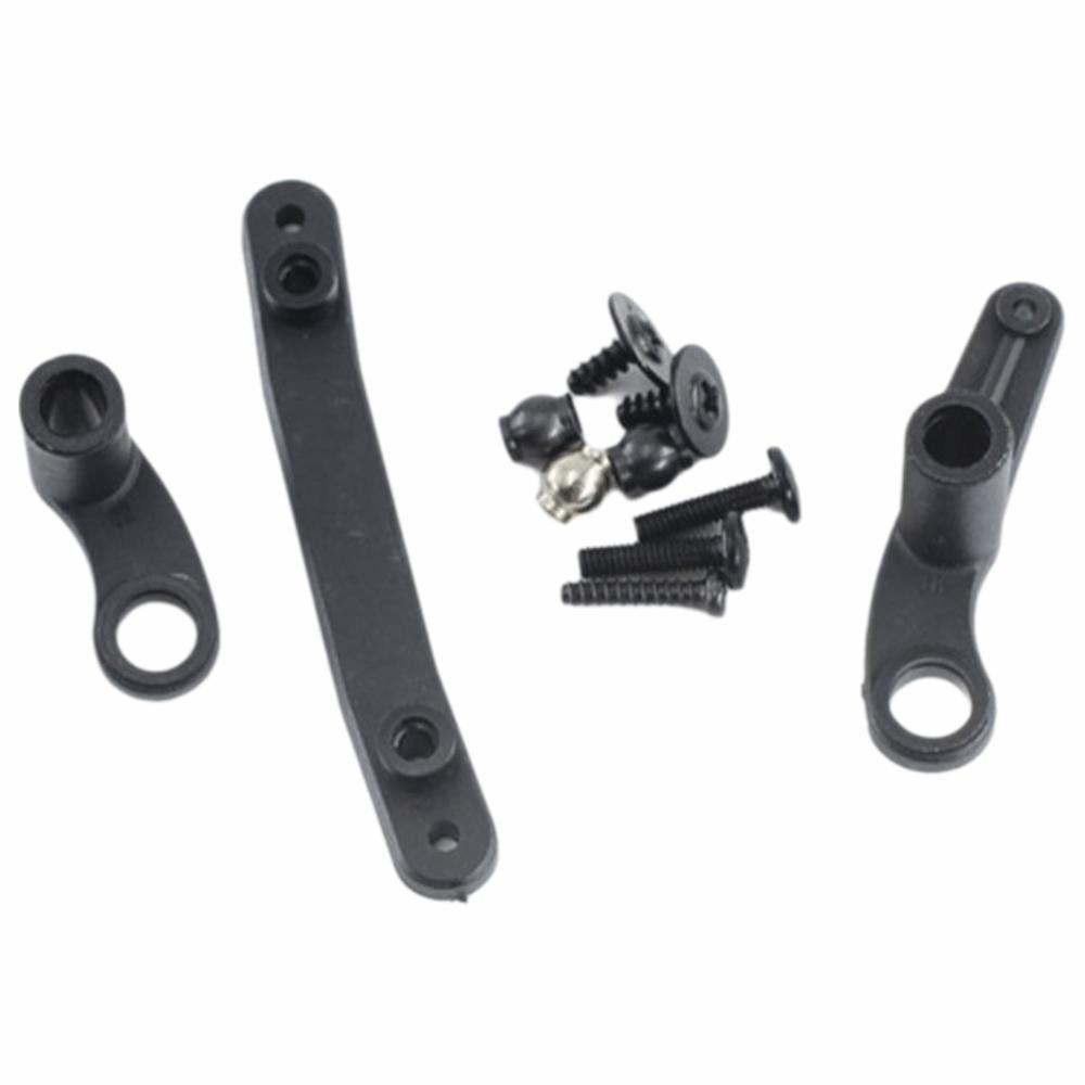 Lightweight Servo Crank Arm Kit for SCY 16101/16102/16103/16201 1/16 RC Car Steering Replacement
