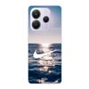Case - Maniacase - Xiaomi Redmi Note 14 5G - Flexible - Nike Logo - White Sea Sun