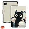 Twosheep 6-inch Case for Kobo Clara BW Clara Colour Clara 2E TPU Magnetic Flip Auto Wake Sleep TPU soft Cover Cute Cat Style