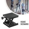 Black Lifting Stand for Woodworking Tools EngravingLevel Included