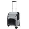 Portable Breathable Foldable Pet Trolley Bag for Cats and Dogs