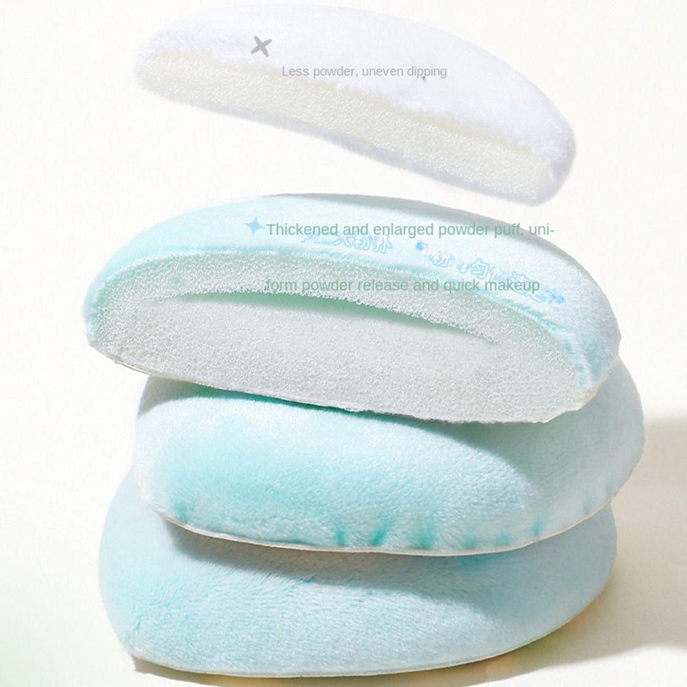 Soft Air Cushion Puff Dry Wet Dual-use Cosmetic Puff Foundation Powder Puff Makeup Sponge Puff Set
