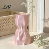 Minimalist Vase for Flowers 3D Printed Flower Vase Modern Living Room Unique Floral Vessel Bedroom Home Decor Creative Arrangement Artificial/Dried