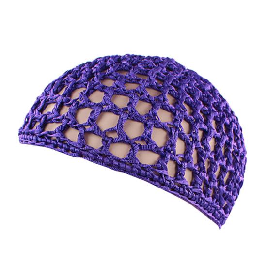 Plasă de Păr din Tricot Elastică Plasă de Păr Confortabilă și Respirabilă cu Margini Elastice Potrivire Sigură Capac de Bază pentru Perucă Soluție pentru Îngrijirea Părului