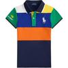 Polo Polo Shirt Ribbed Big Pony Print Short Sleeve Kids Kids Tops CWPOKNIG8020621-999