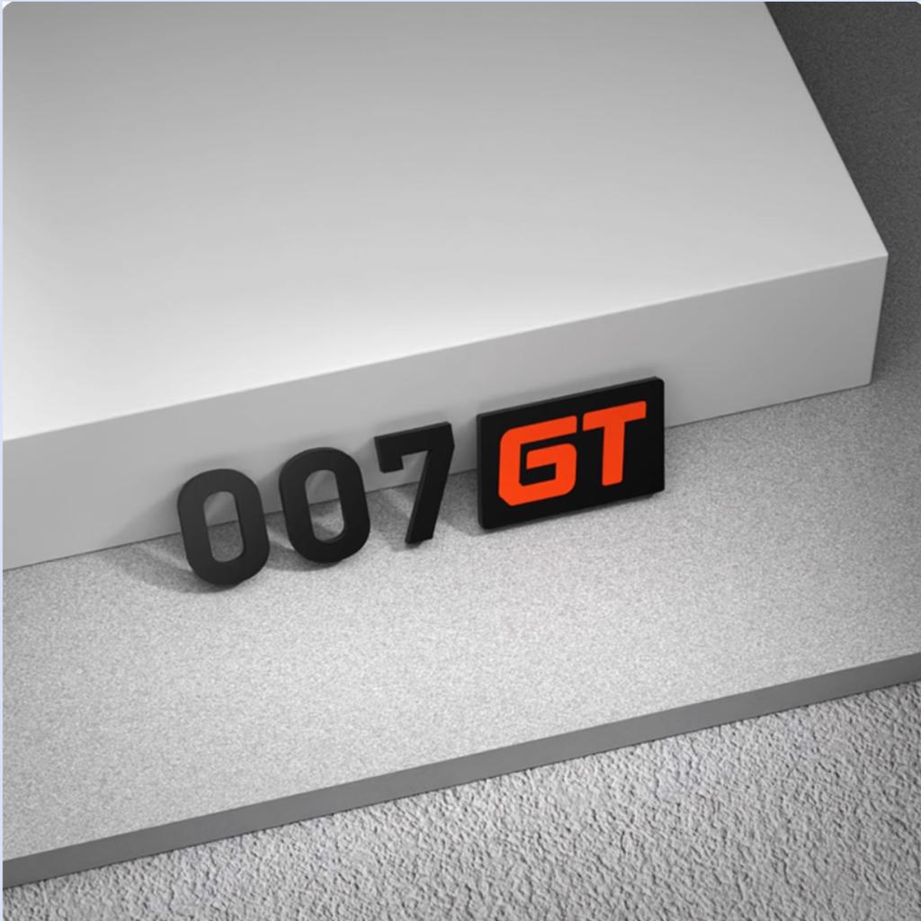 Pentru Zeekr 001 007 009 7X Emblema Mașină Siglă Spate Negrită Scrisori Sportive Modificate Decorare Caroserie Accesorii Modificare