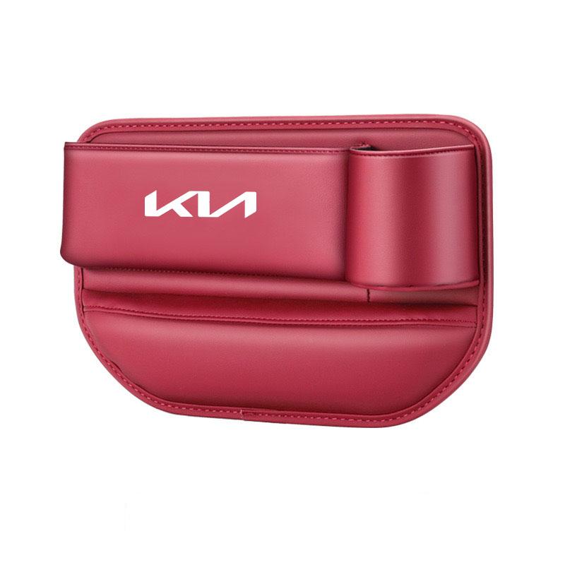 ISFR5 Car Seat Gap Multifunction Storage Box Seat Gap Cup Holder for Kia Rio Picanto Sportage Niro Morning Ceed ProCeed Stonic Optima
