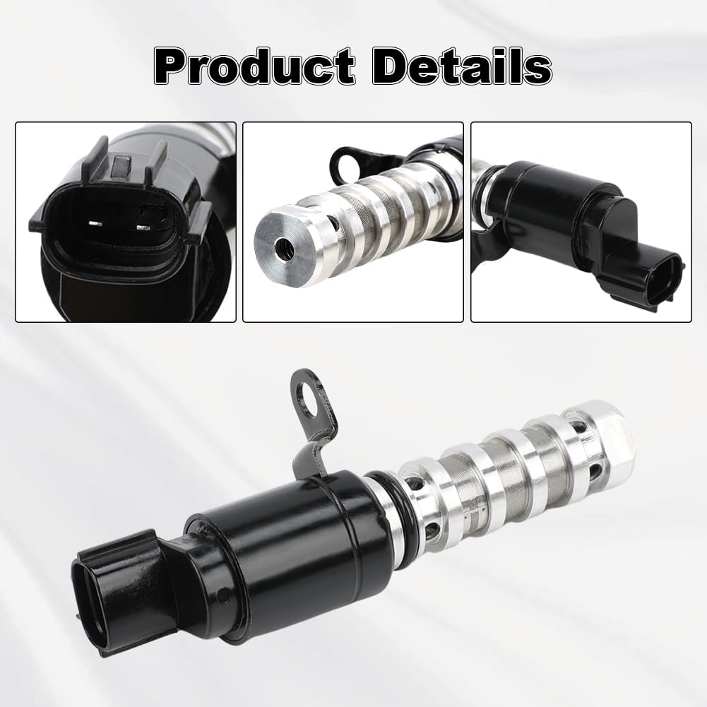 2 PCS Engine Variable Valve Timing VVT Solenoid Intake & Exhaust Replacement for 243552B700 TS1114 Compatible with Hyundai Accent Sonata Tucson
