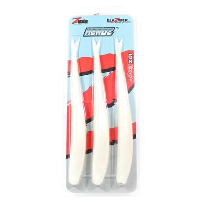 Zman Weichköder HeroZ 10 Zoll 3/Pack Perle (8163)
