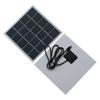 4W 5V Solar Panel Charger for Phones/Security Cameras Type-C Plug Portable Solar Panel