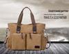 Men's Large Capacity Casual Canvas Crossbody Handbag