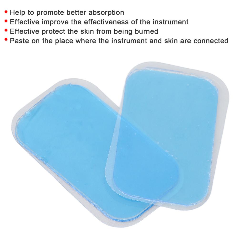 10pcs Hydrogel Pads Skin Protection Promote Absorption Gel Sticker Patch for Beauty Machine