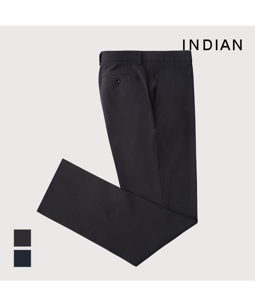 INDIAN Askin Textured Pants_Mitdl3M3101