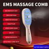 Cross-Border Hand Held ABS Ems Red Light Waterproof USB Powered Hair Comb Essential Oil Meridian Head Home Use Beauty Equipment