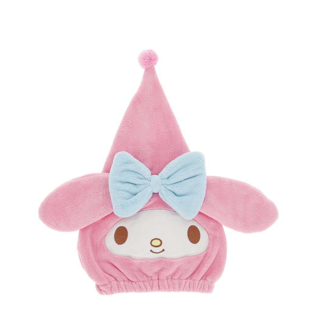 Marushin Towel Cap for Sanrio My Hair Drying for Girls and Character Product 3125007800 Kids, Swimming, Melody, Towel, Absorbent, Quick-Drying, Boys,